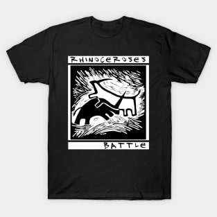 battle of the rhinos T-Shirt